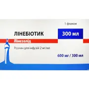 Лінебіотик р-н д/інф. 2 мг/мл фл. 300 мл
