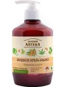 Крем-мило рідке Зелена Аптека 460 мл, обліпиха, липа