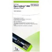 Протафан HM флекспен суспензія д/ін. 100 ОД/мл картр. 3 мл, багатодоз. шприц-ручка