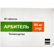 Арбитель табл. 80 мг № 28