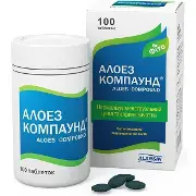 Алоез компаунд таблетки 430 мг № 100