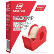 ПЛАСТЫРЬ MP MEDPLAST МЕДИЦИНСКИЙ ХИРУРГИЧЕСКИЙ НЕСТЕРИЛЬНЫЙ НЕТКАНЫЙ ЦЕЛЛЮЛОЗНЫЙ ФИКСИРУЮЩИЙ 2,5 * 500 см, н/стер., неткан., целлюлоза