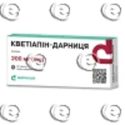 Кветиапин-Дарница табл. п/плен. оболочкой 200 мг блистер № 30
