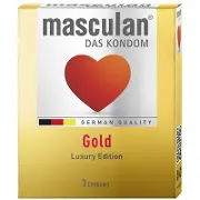 Презервативы "Masculan®" золотого цвета