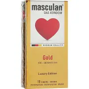 Презервативы "Masculan®" золотого цвета