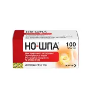 Но-шпа таблетки 40 мг фл. № 100