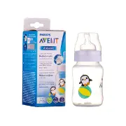 БУТЫЛОЧКА ДЛЯ КОРМЛЕНИЯ тм "PHILIPS AVENT" SCF821/13, Anti-Colic с клапаном AirFree 260 мл, пингвин