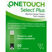 Тест-полоски One Touch Select Plus 