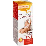 КРЕМ ДЛЯ ДЕПИЛЯЦИИ 12 В 1 серии "LADY CARAMEL" 200 мл, универсал.