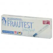Тест для визначення вагітності Фраутест комфорт тест-касета, з ковпачком