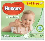 САЛФЕТКИ ДЕТСКИЕ ВЛАЖНЫЕ HUGGIES NATURAL CARE 