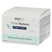 PHARMA HYALURON КРЕМ НОЧНОЙ УХОД RICHE 50 мл банка стекл.