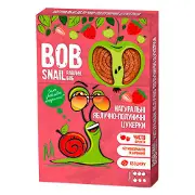 КОНФЕТЫ НАТУРАЛЬНЫЕ BOB SNAIL (УЛИТКА БОБ) 120 г, яблоко, клубника