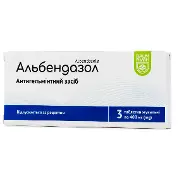 Альбендазол таблетки жув. 400 мг, тм Baum Pharm № 3