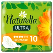 ПРОКЛАДКИ ГИГИЕНИЧЕСКИЕ NATURELLA ULTRA CALENDULA TENDERNESS NORMAL 