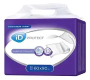 ПЕЛЕНКИ ГИГИЕНИЧЕСКИЕ ID PROTECT 60 см * 60 см, plus