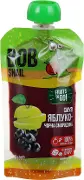 ПЮРЕ ФРУКТОВОЕ BOB SNAIL (УЛИТКА БОБ) СМУЗИ 120 г, яблоко-черная смородина