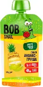 ПЮРЕ ФРУКТОВОЕ BOB SNAIL (УЛИТКА БОБ) СМУЗИ 120 г, ананас-груша