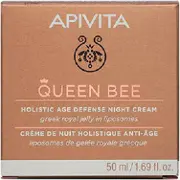 APIVITA QUEEN BEE НОЧНОЙ КРЕМ ДЛЯ КОМПЛЕКСНОЙ ЗАЩИТЫ ОТ СТАРЕНИЯ С ГРЕЦКИМ МАТОЧНЫМ МОЛОЧКОМ В ЛИПОСОМАХ 50 мл, ночн., грец. маточ. молочко в липосомах