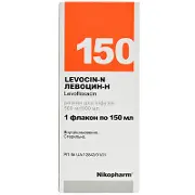 Левоцин-Н р-н д/інф. 500 мг/100 мл фл. 150 мл