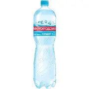 Вода мінеральна Миргородська лагідна 1,5 л, слабогазована