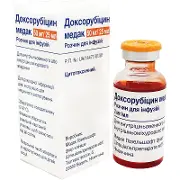 Доксорубицин Медак р-р д/инф. 2 мг/мл фл. 25 мл