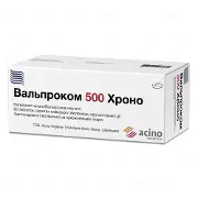 Вальпроком 500 Хроно табл. пролонг. 500 мг № 60