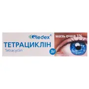 Тетрациклин мазь глаз. 1% туба алюм. 3 г