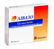 Лівазо таблетки в/о 4 мг № 15