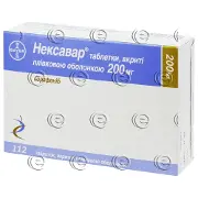 Нексавар таблетки в/о 200 мг № 112