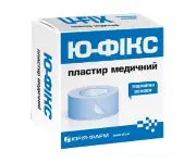 Ю-фікс пластир котушковий 2,5 см * 500 см, на тканинній основі