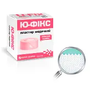 Ю-фікс пластир котушковий 1,25 см * 500 см, на полімерній основі