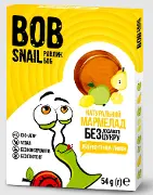 МАРМЕЛАД НАТУРАЛЬНЫЙ BOB SNAIL (УЛИТКА БОБ) 54 г, яблоко-груша-лимон