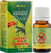 Композиція ефірних олій 10 мл, захист від комарів