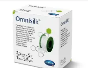 Пластырь фиксирующий из искусственного шелка Omnisilk® 2,5 см * 5 м, катушка