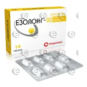 Езолонг таблетки в/о 20 мг № 14