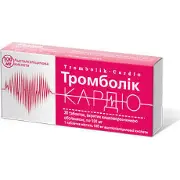 Тромболік кардіо таблетки в/о 100 мг № 10
