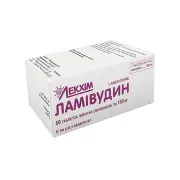Ламивудин табл. п/о 150 мг контейн. № 60