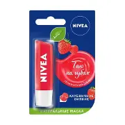 БАЛЬЗАМ ДЛЯ ГУБ "NIVEA" 4,8 г, Фруктовое сияние, клубника