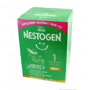 Суміш суха молочна Nestogen 1 з лактобактеріями L. Reuteri для дітей від народження, 1000 г