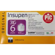 Голка для інсулінових ручок Інсупен 31 G x 6 мм (0,25 x 6 мм)