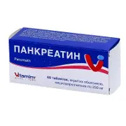 Панкреатин табл. п/о 250 мг № 50