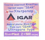 ПЛАСТЫРЬ МЕДИЦИНСКИЙ RIVERPLAST "ИГАР" 2 см * 5 м, ультрапор