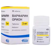 Варфарин таблетки 3 мг № 30