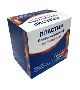 ПЛАСТЫРЬ БАКТЕРИЦИДНЫЙ "БАЖАЄМО ЗДОРОВ'Я" 1,9 см х 7,2 см, на полим. осн., флекс