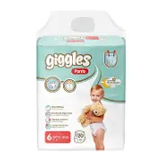 Подгузники-трусики детские "Giggles" extra large 6 (15+ кг)