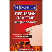 ПЛАСТЫРЬ ПЕРЦОВЫЙ "H Dr. House" 6 см * 10 см