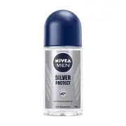 ДЕЗОДОРАНТ-АНТИПЕРСПИРАНТ NIVEA for men SILVER "СЕРЕБРЯНАЯ ЗАЩИТА" шариковый 50 мл