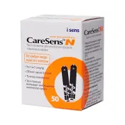 ТЕСТОВЫЕ ПОЛОСКИ CARESENS N BLOOD GLUCOSE TEST STRIPS 