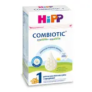 HIPP детская сухая молочная смесь "Combiotic" 1 начальная с рождения 500 г